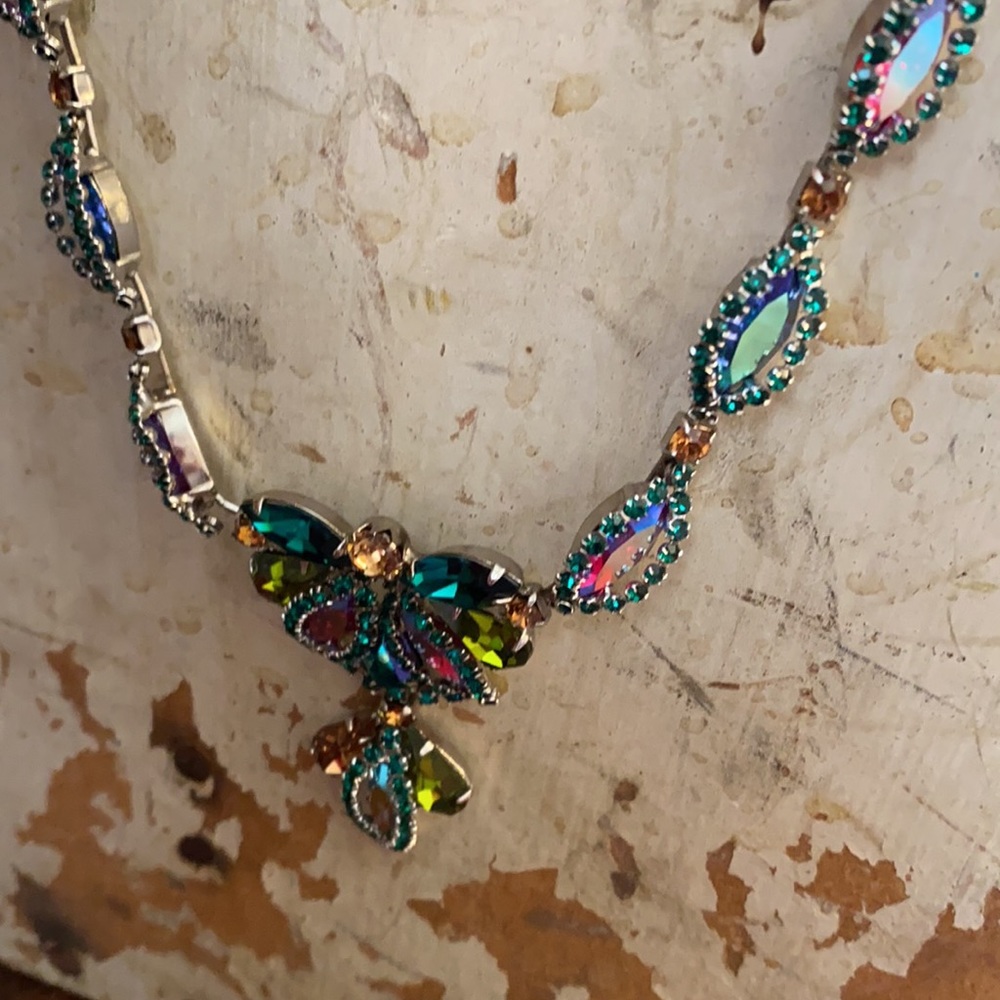 Stunningly gorgeous evening necklace - Picture 5 of 8